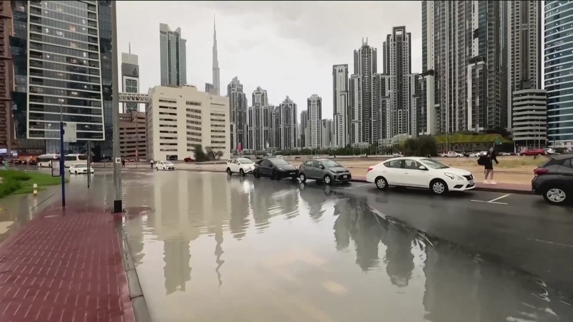 A Storm Dumps Record Rain Across The Desert Nation Of Uae And Floods The Dubai Airport 2527