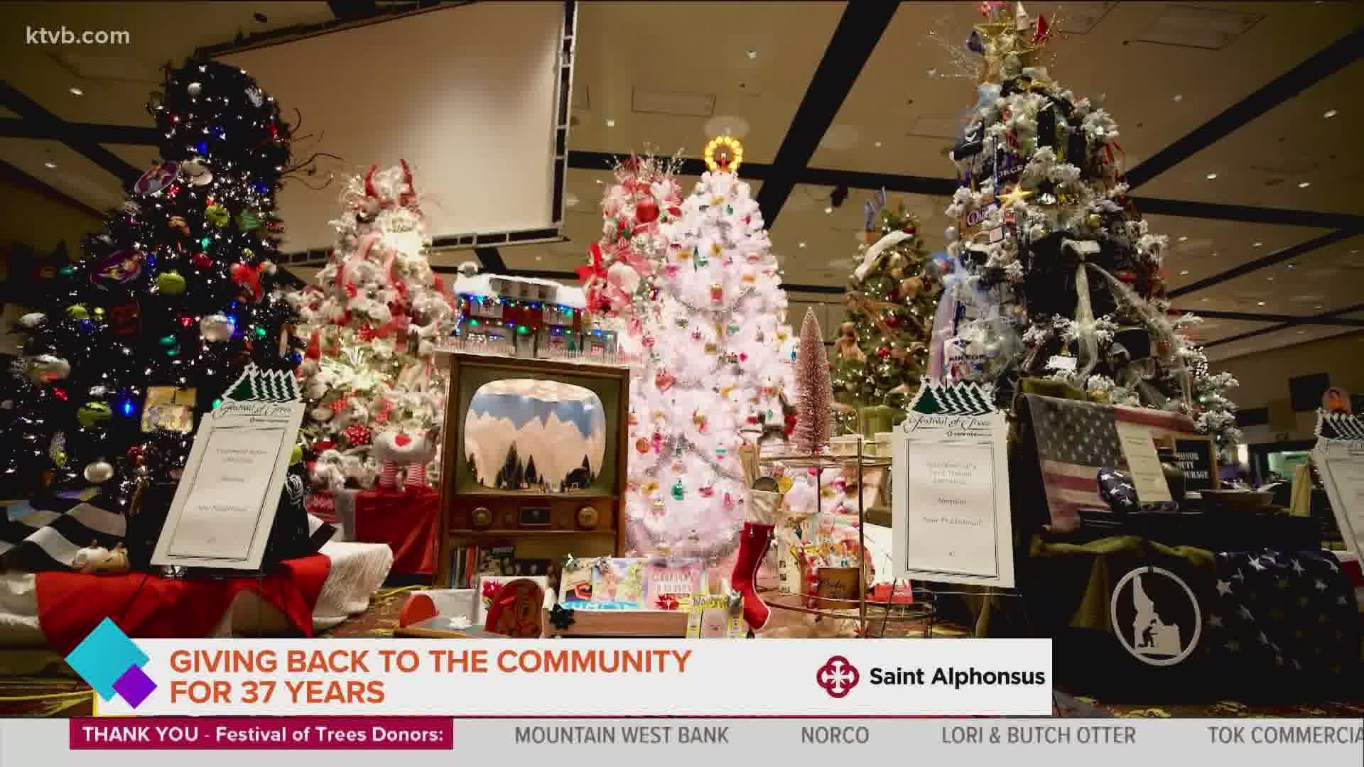 Mellisa Paul speaks with Odette Bolano with Saint Alphonsus about this year's Festival of Trees & how they give back to the community.