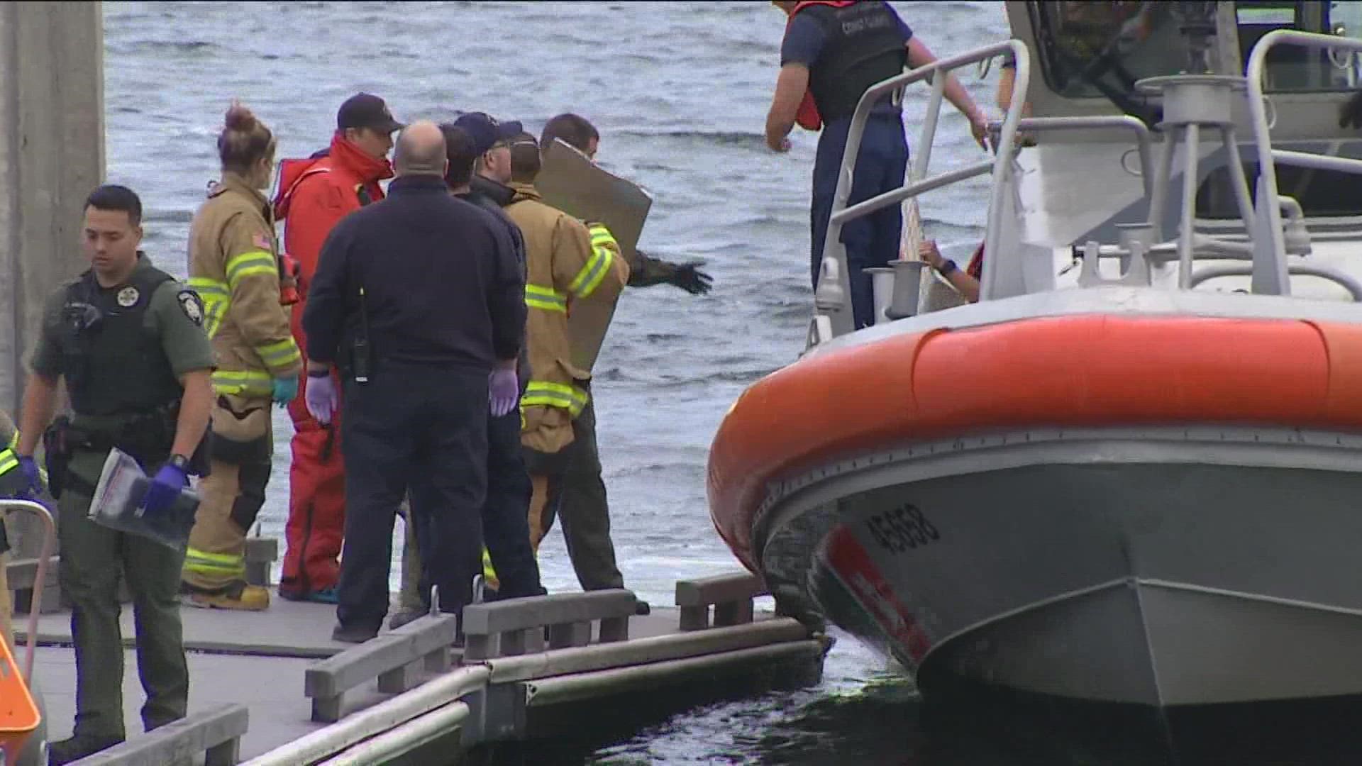 One person was killed and nine others remain missing after a floatplane crashed in Mutiny Bay west of Whidbey Island Sunday afternoon. A child was on board.