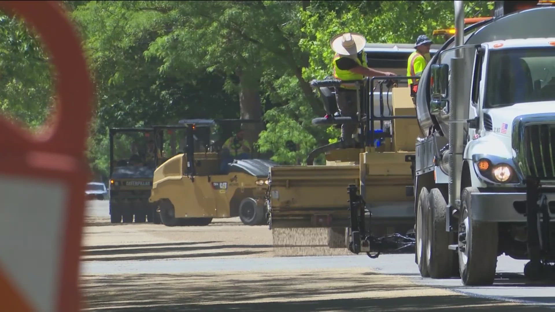 The Ada County Highway District said weather and other factors limited the amount of roads that could be completed this season.