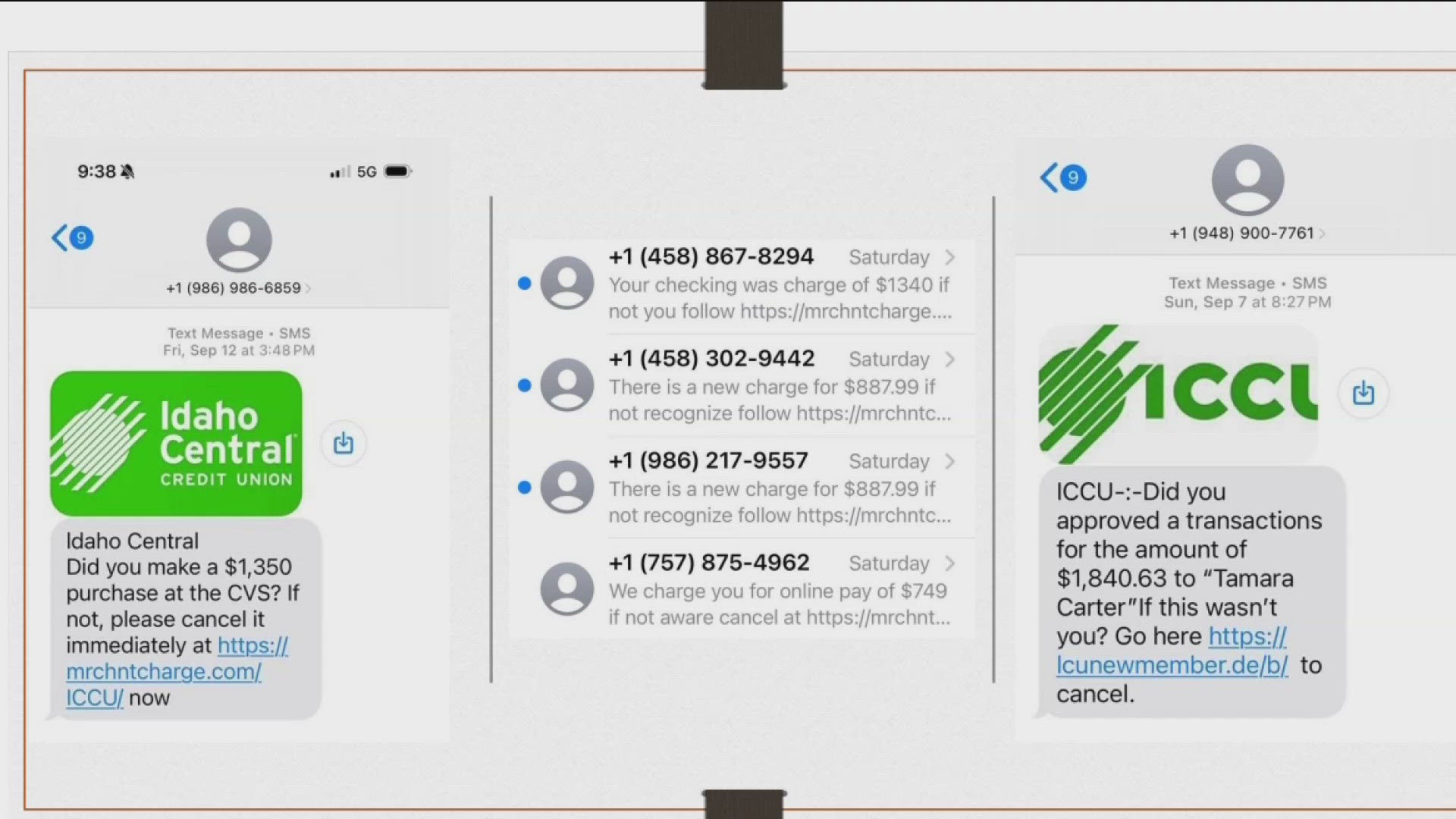 BPD Detective Brad Thorne from the Financial Crimes Unit joins KTVB's News at Noon to talk about an uptick in a recent scam method.