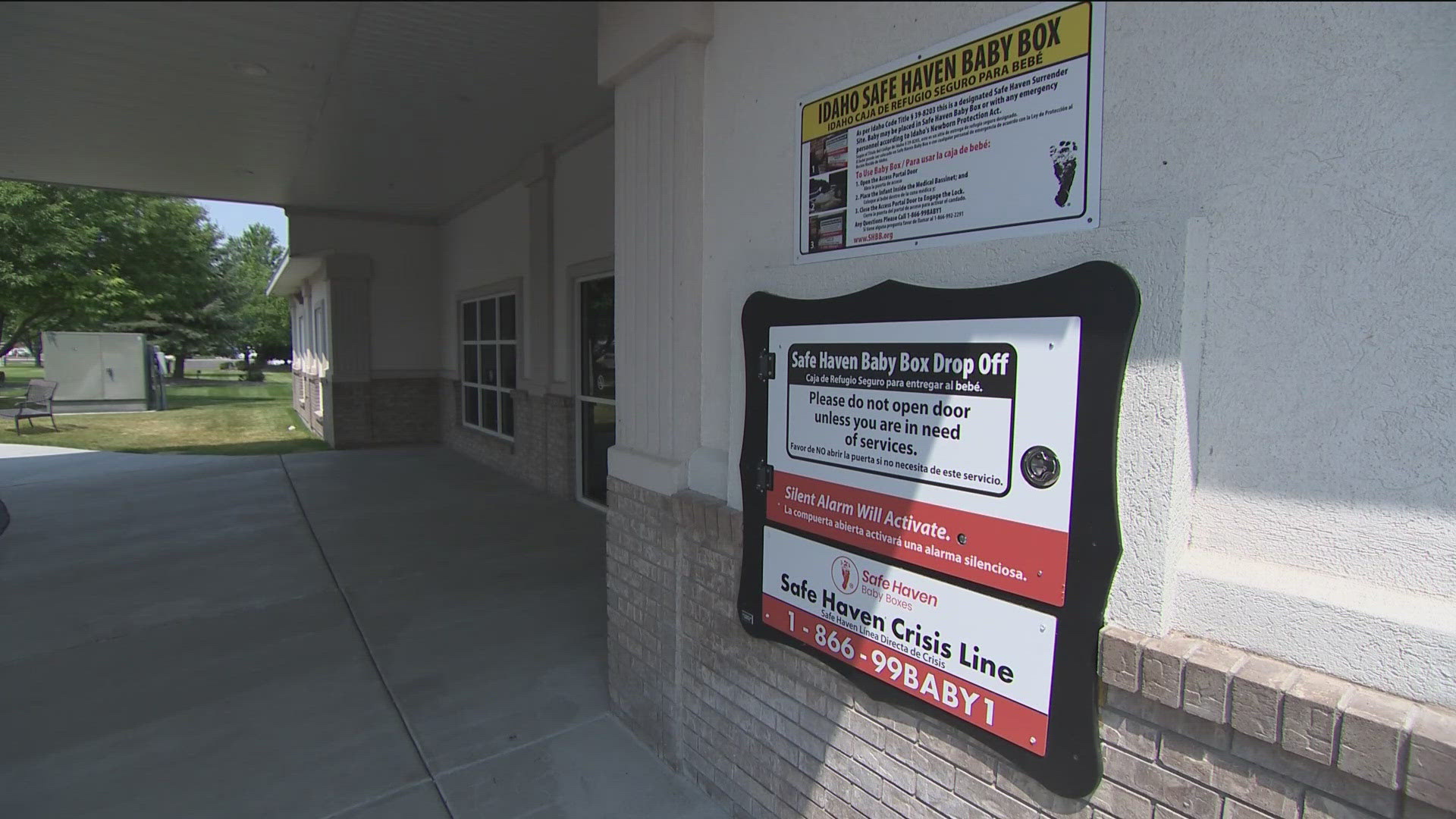 Grove Creek Medical Center staff immediately found the baby after she was placed in the box, only to discover she'd been dead long before being placed in the box