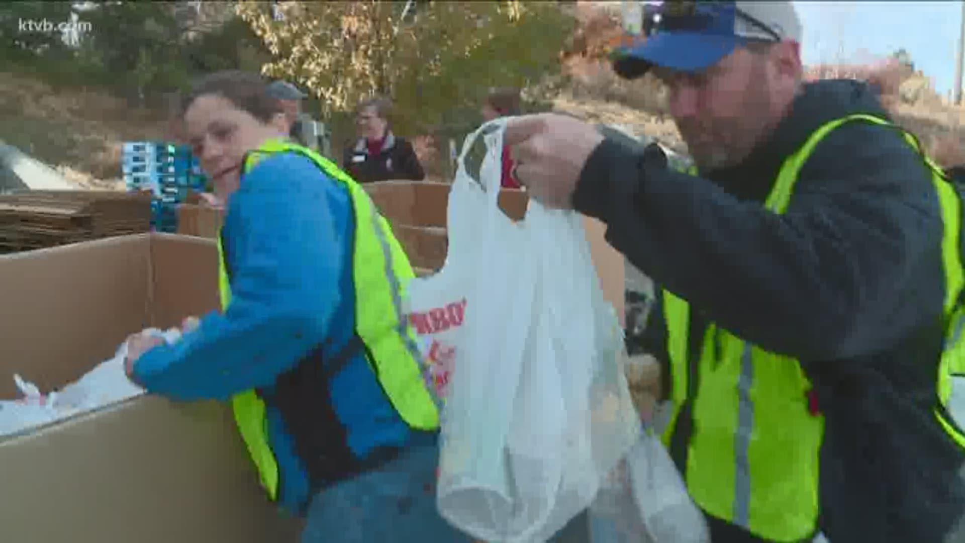 According to Idaho Foodbank officials, this food drive is one of their single biggest events of the year.