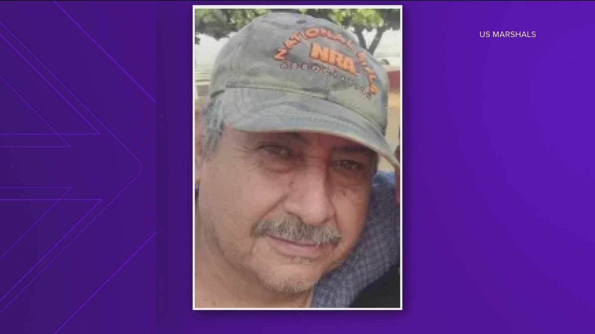 Jose Cardona, 59, has been wanted since June 25. The U.S. Marshals Service is seeking help from the public.