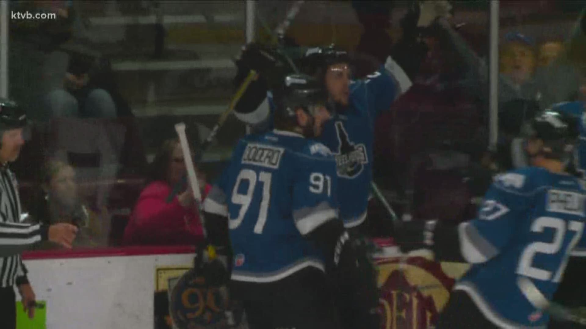 After losing game one, the Idaho Steelheads bounce back with a win over the Utah Grizzlies in their quest for  a Kelly Cup title.