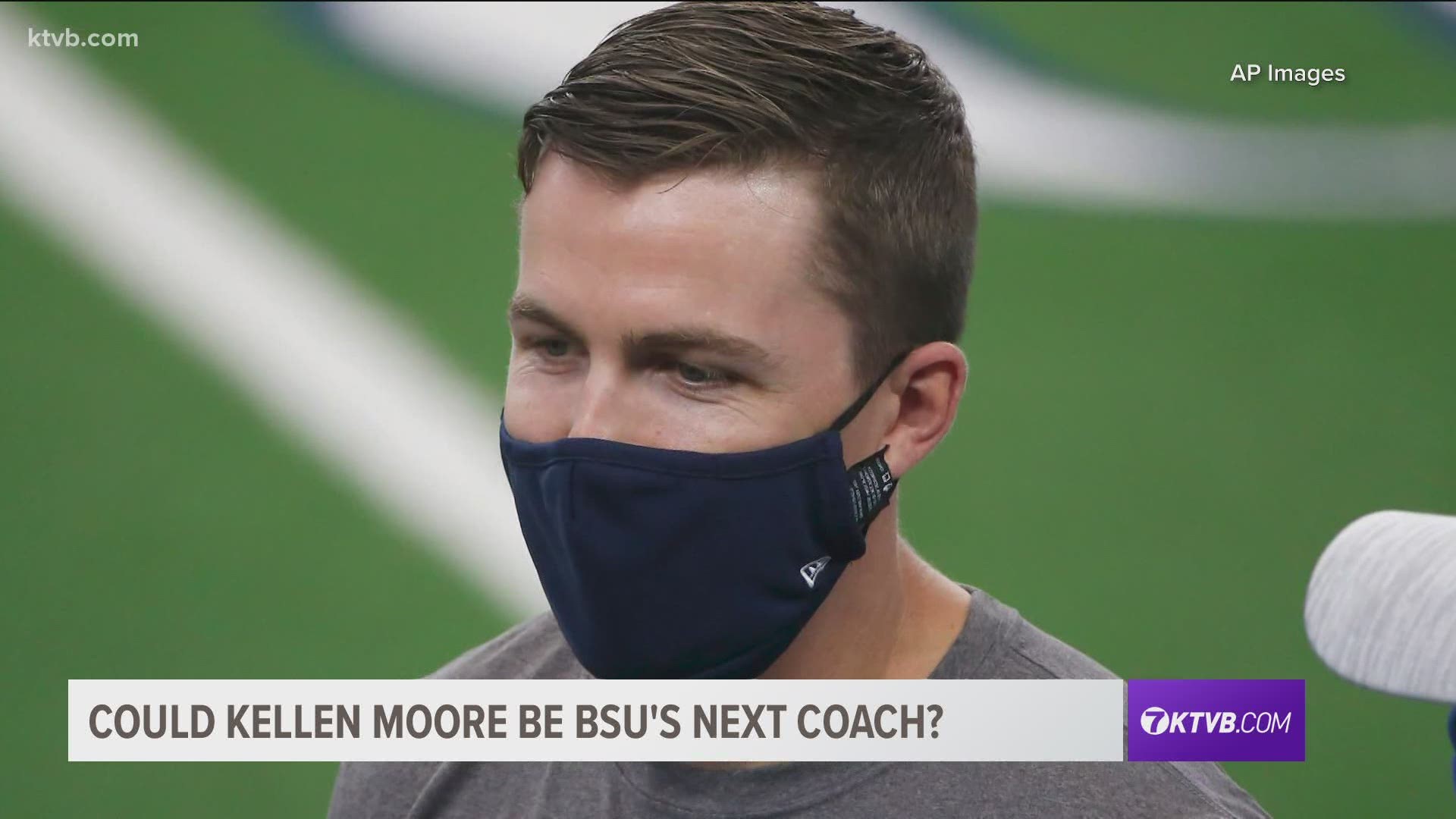 Tom Scott explains why Kellen Moore appears to be the frontrunner for the Boise State head football coach vacancy.