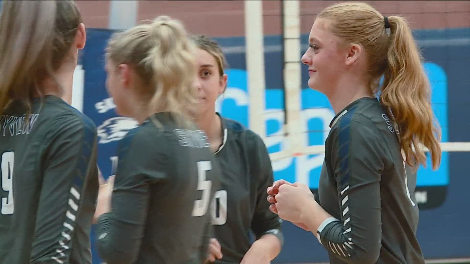 Alex Bower posted 862 assists, 197 digs, 123 kills, 59 service aces and 40 blocks during her senior season as Skyview won its fourth-straight 4A state title.