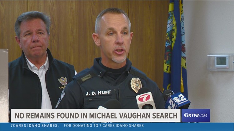 Fruitland Police: Michael Vaughan's possible remains believed to have been buried, then moved