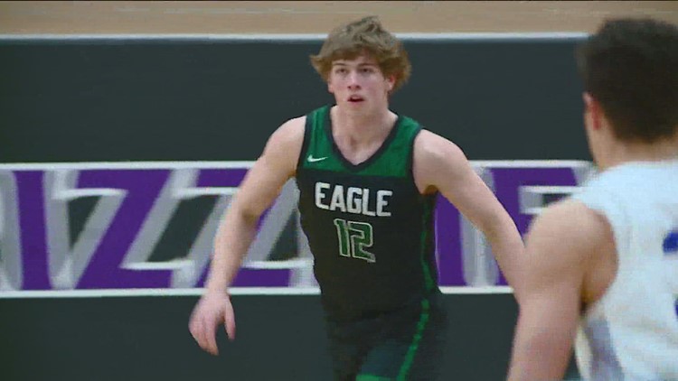 Highlights: Eagle defeats Rocky Mountain 56-42 in 5A SIC rivalry bout