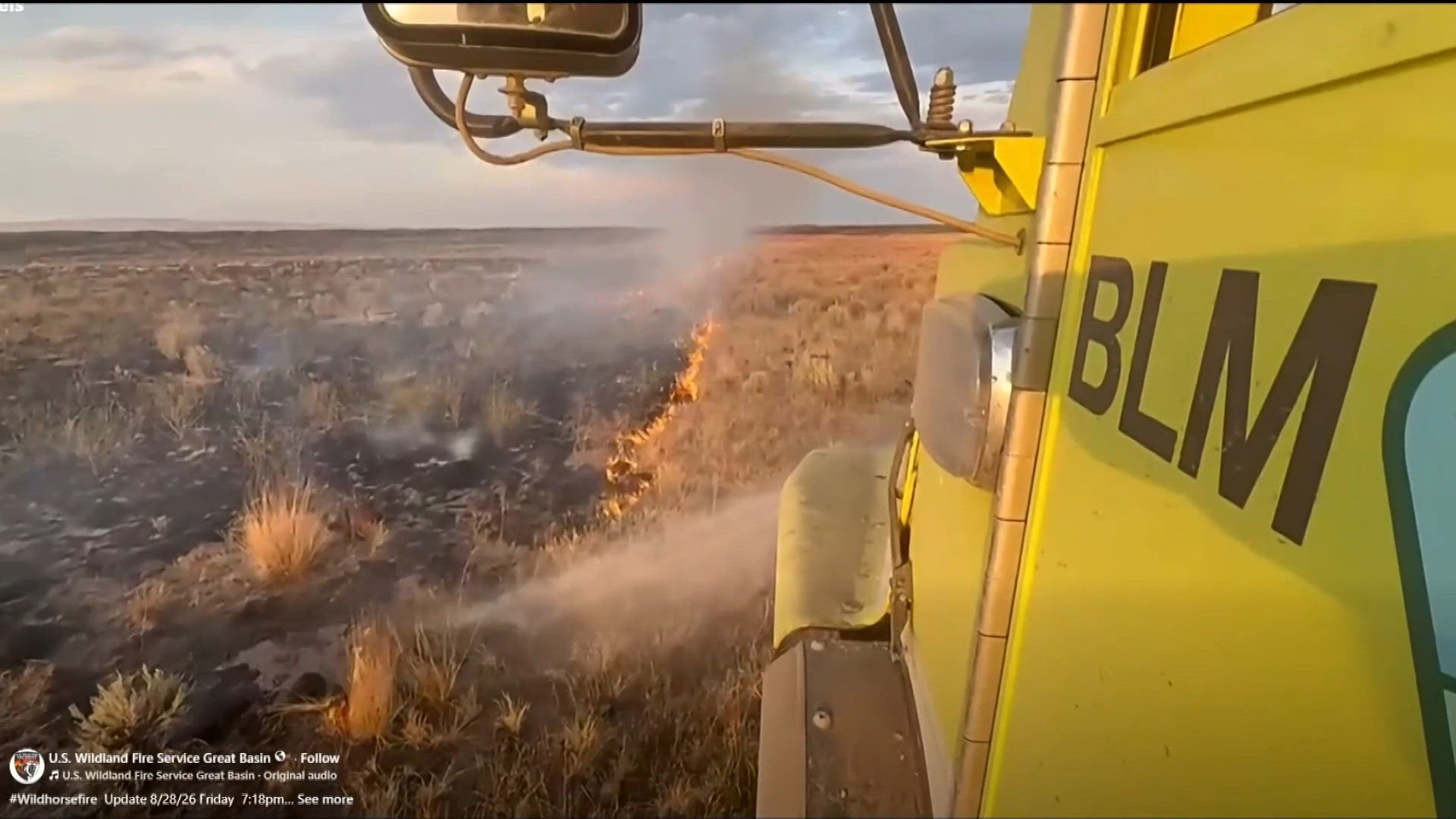Coverage image for: Wildhorse Fire: Containment of 100K+ wildfire near Richfield expected late Sunday