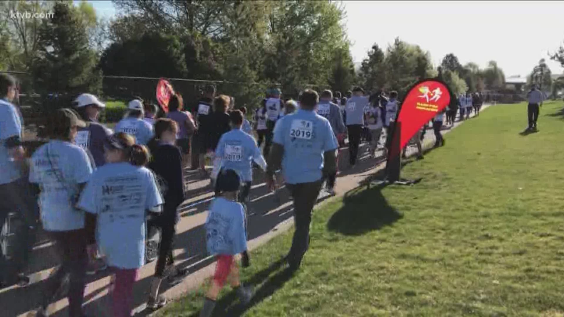 The event saw 300 people race to bring attention to life-saving organ donations.