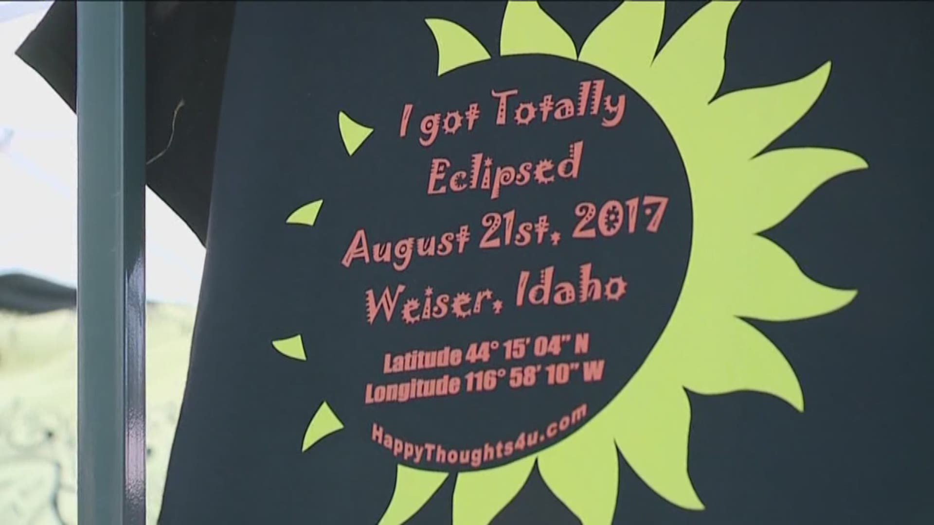 Natalie Shaver reports from Weiser, which is holding a festival all weekend, leading up to Monday's total solar eclipse.