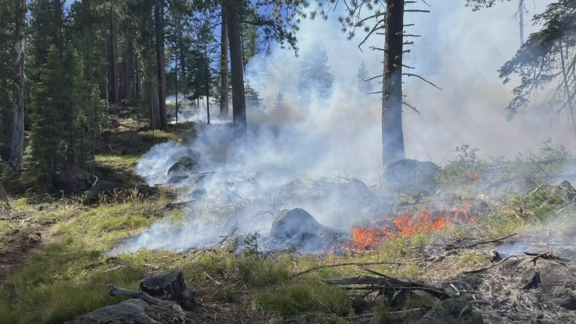 Recent rains have been a help and a hinderance to prescribed burns on lands in the Boise National Forest.