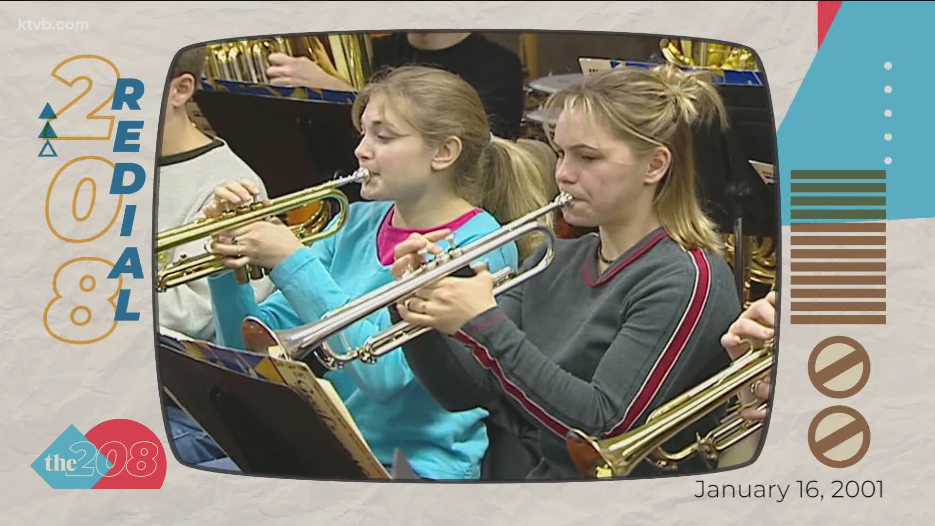 A group of seven Fruitland High School band students were invited to perform in President George W. Bush's inaugural parade.