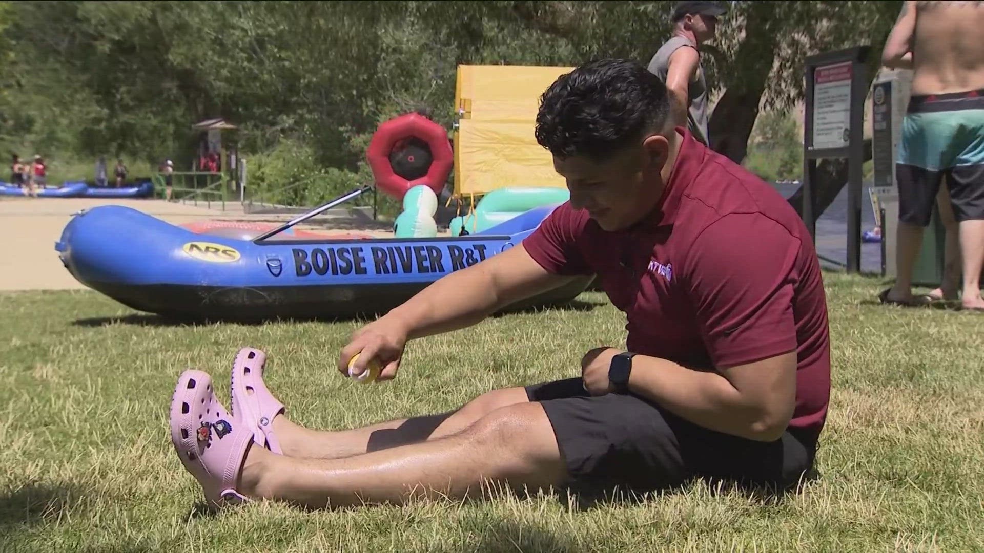 According to Boise Parks and Recreation, river visitation is off to a record-breaking start, up 20% from this time last summer.
