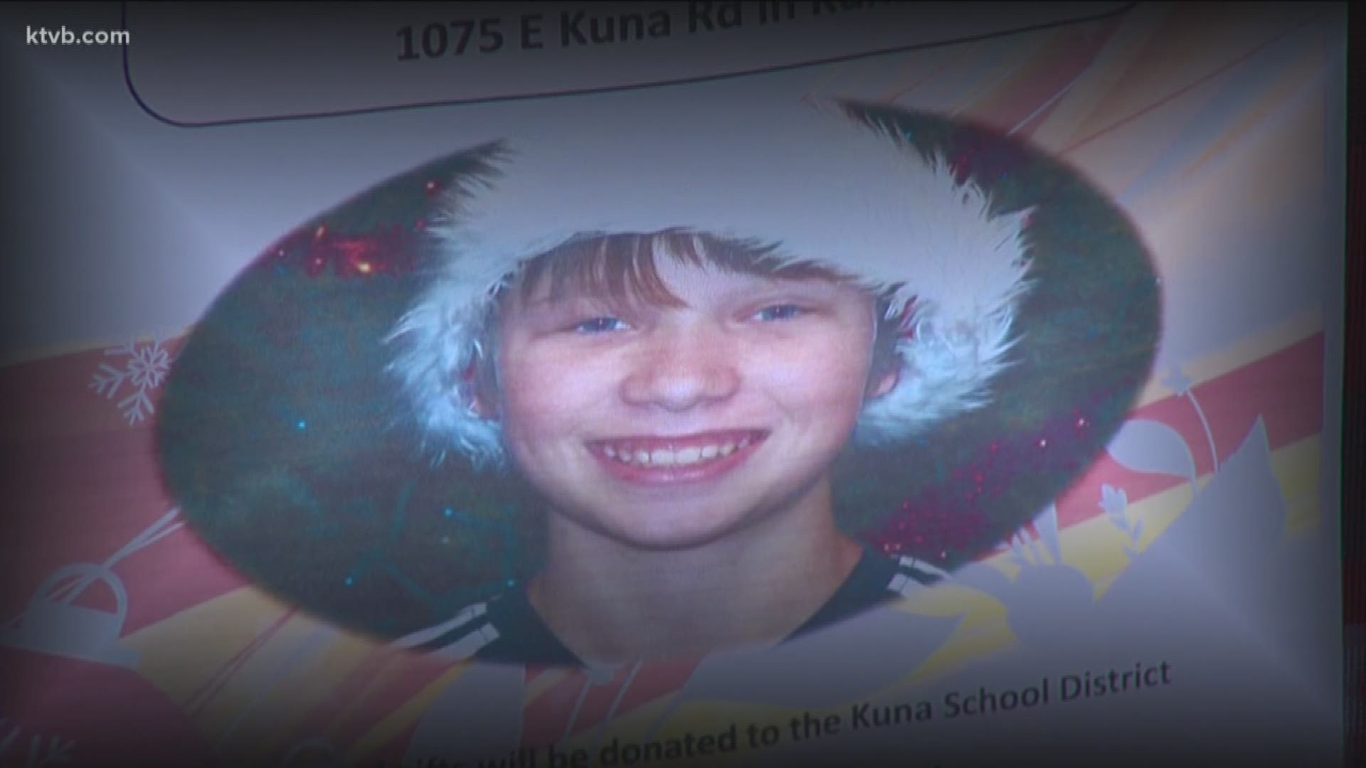 All toys and gifts collected will be given to the Kuna School District.