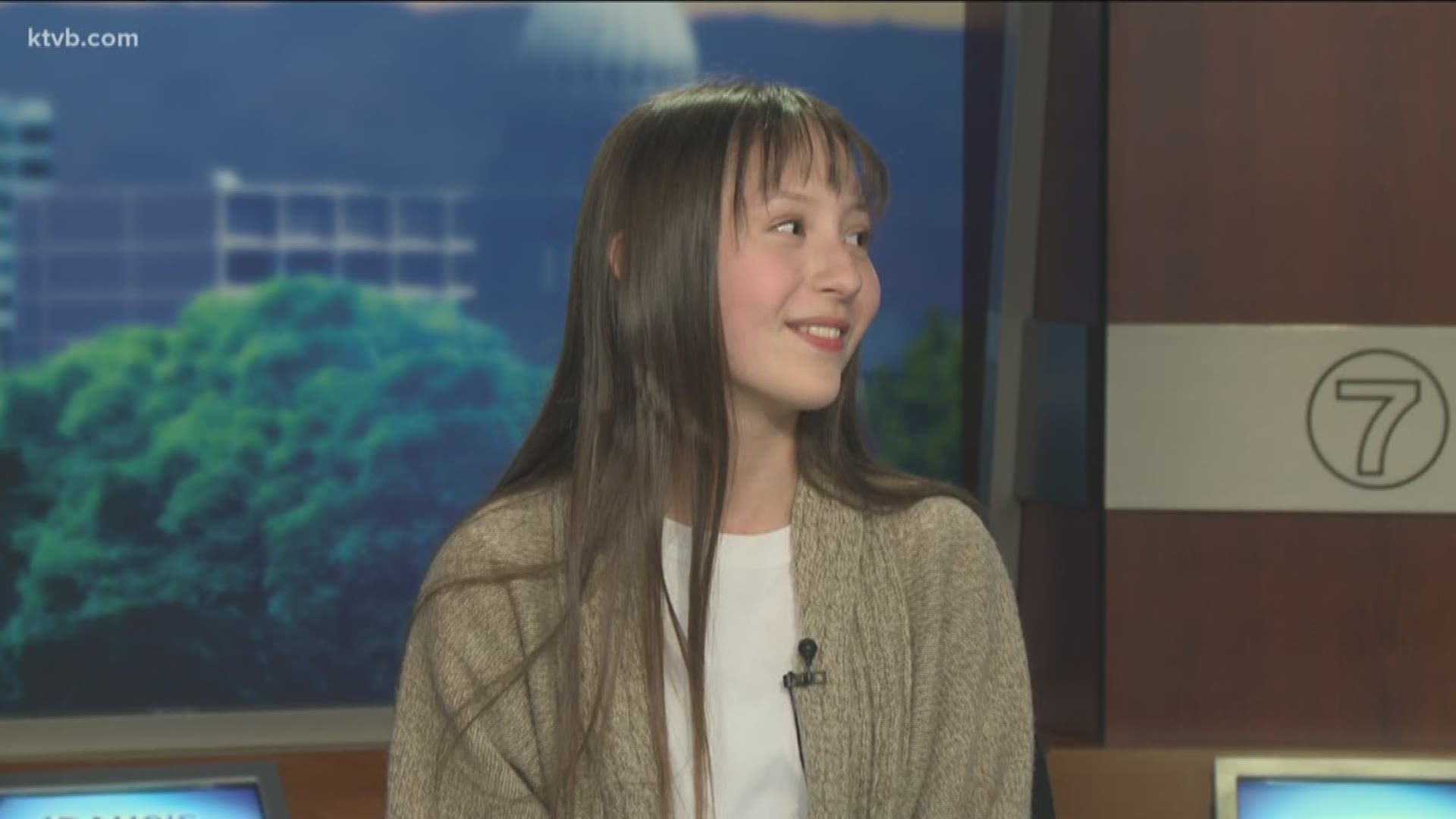 Hope Segoine, the voice of the "Baby Shark" was in the KTVB studio Thursday to talk about the song's enormous success.