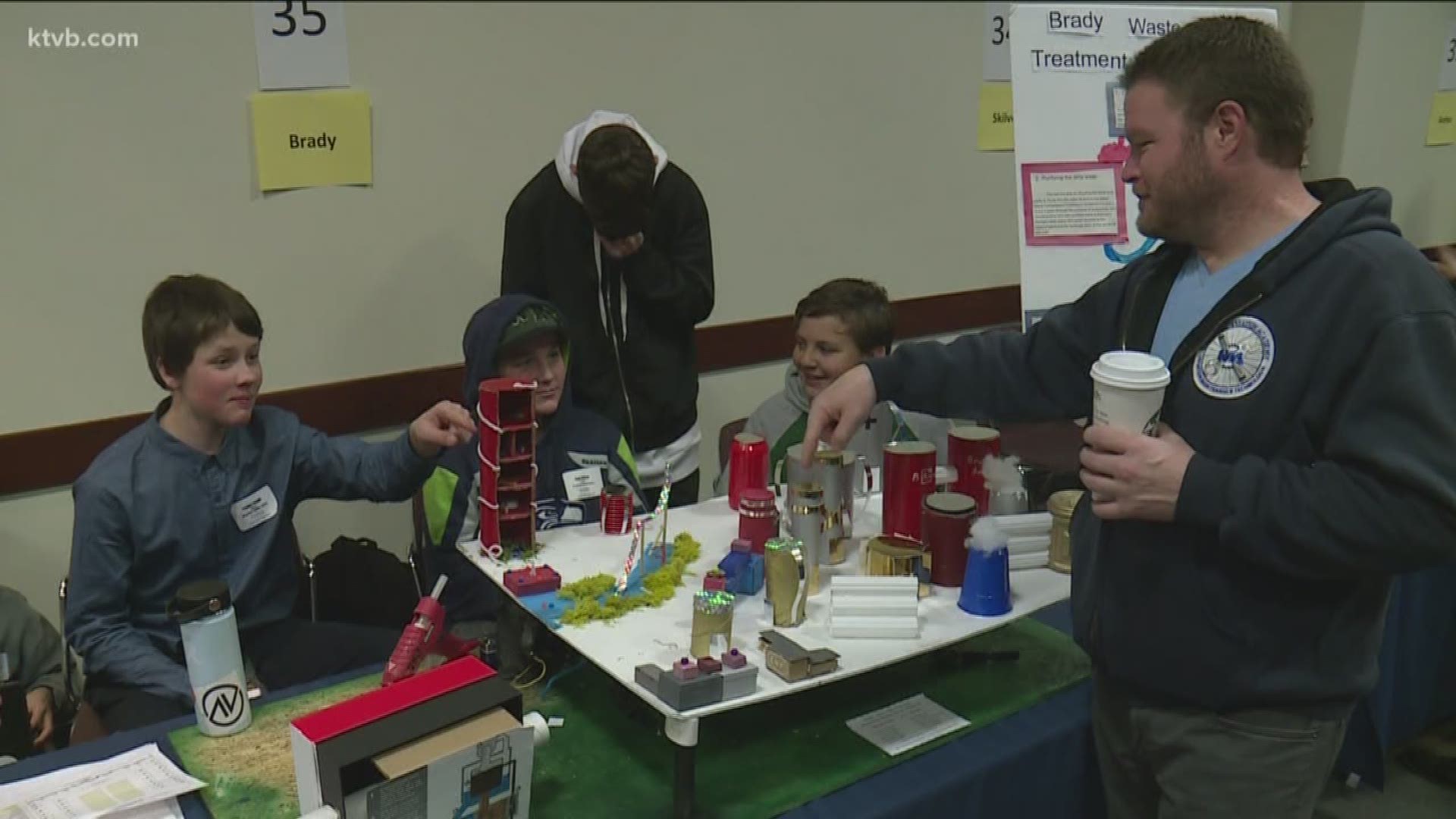 Middle School Students Share Their Visions Of Future Cities At