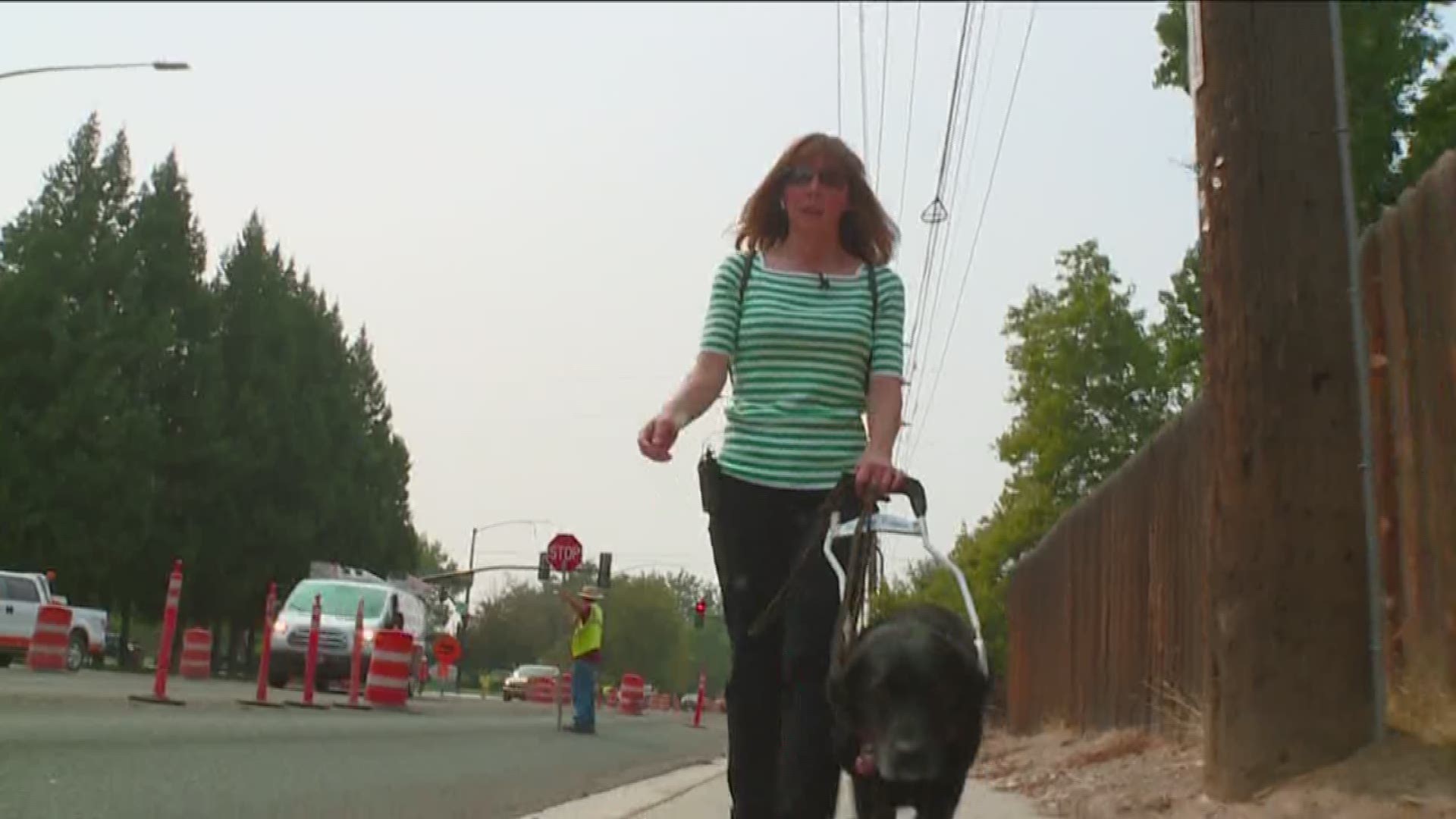 KTVB wanted to grasp what it was like for pedestrians, cyclists and people with disabilities to traverse construction zones in Boise. In Part II of "Where the Sidewalk Ends" we asked a blind Boise woman to show us what it's like to navigate an area posing