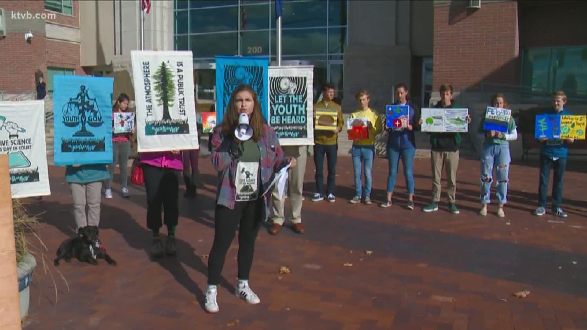 They displayed 21 works of art to showcase how climate change can hurt Idahoans.