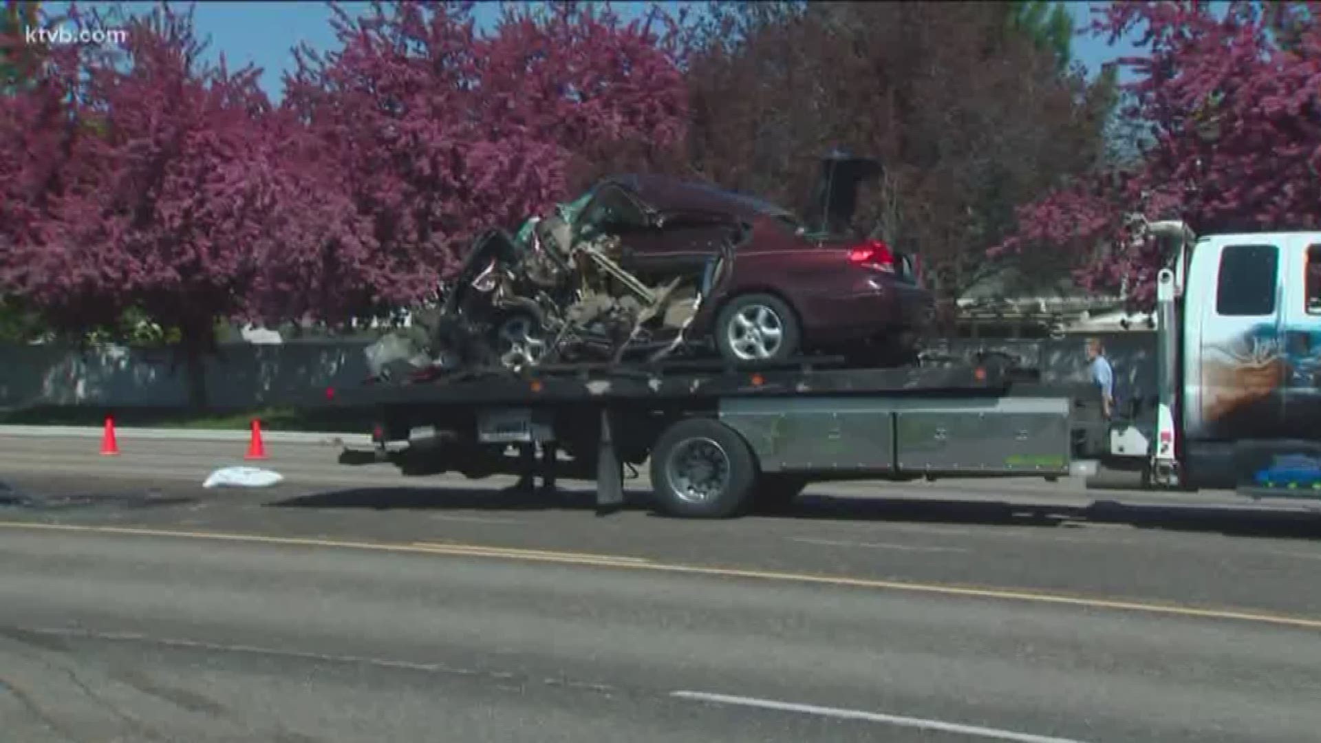Police are investigating a deadly two-car crash in Meridian.