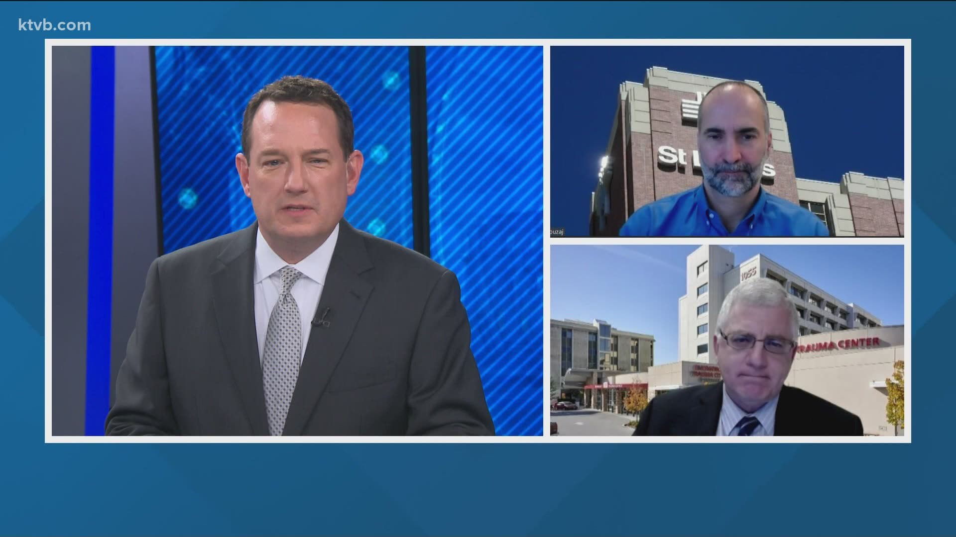 Medical leaders from Saint Alphonsus and St. Luke's recently sat down with our Doug Petcash to talk about the importance of the vaccine rollout here in Idaho.
