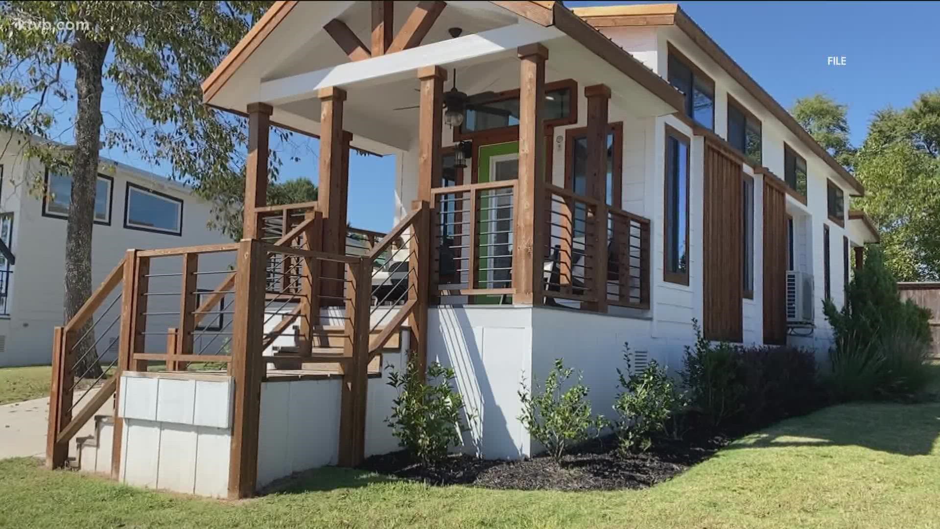 The city of Boise is engaging with the public to create new affordable housing units in the city, including constructing tiny homes and ADU’s.