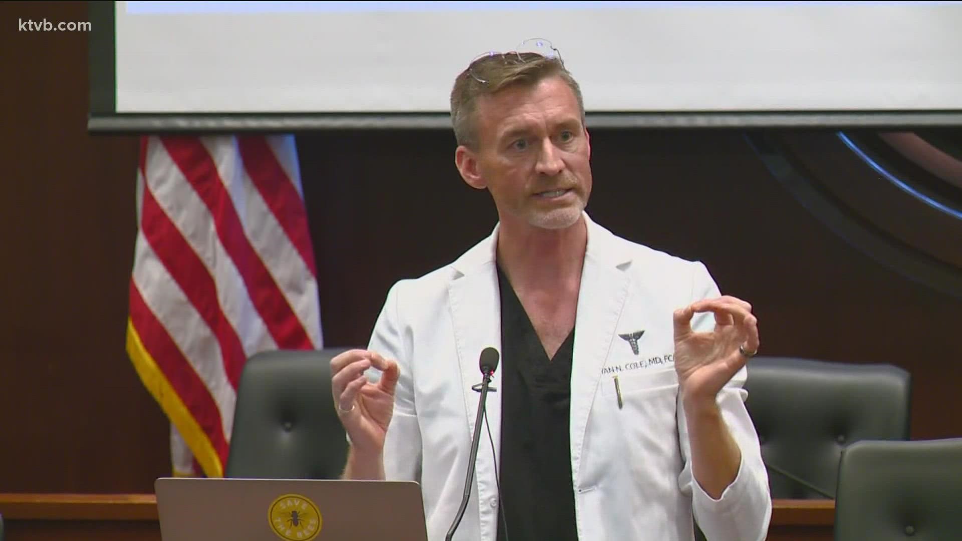 The controversial medical expert addressed issues ranging from natural immunity vs. vaccine immunity.