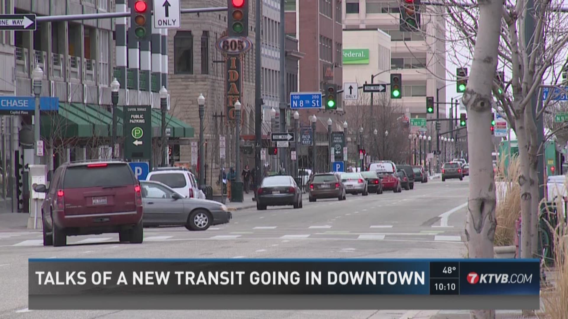 Talks of new transit going in downtown.
