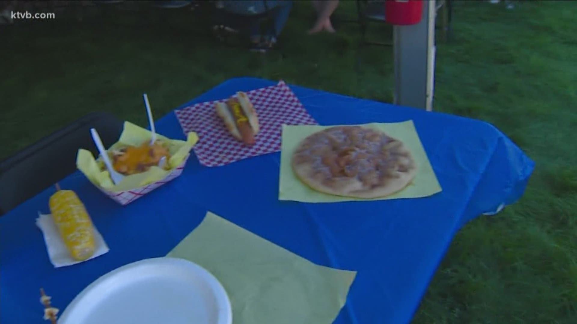 Joey Prechtl sampled some of the most popular food items enjoyed by fair goers.