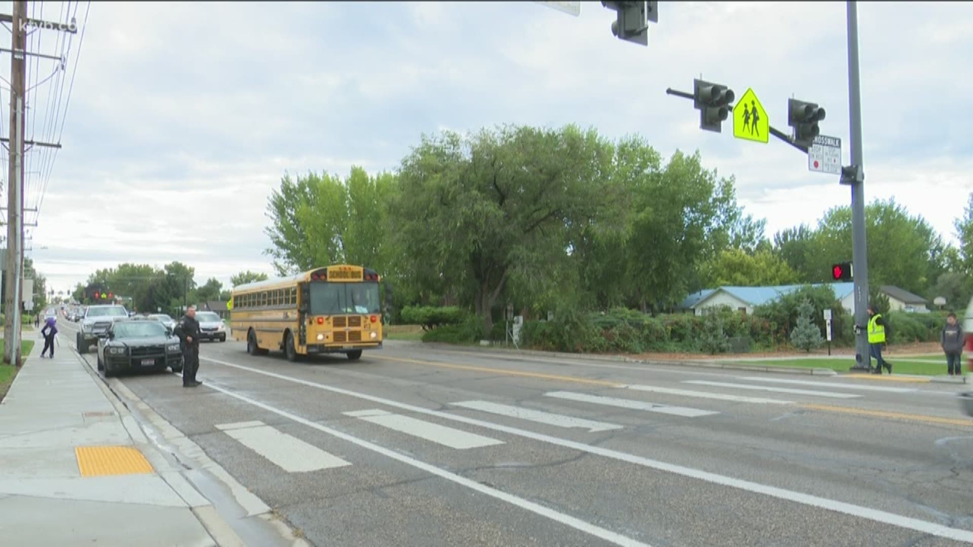 The goal is to make school zones safe for drivers and pedestrians.