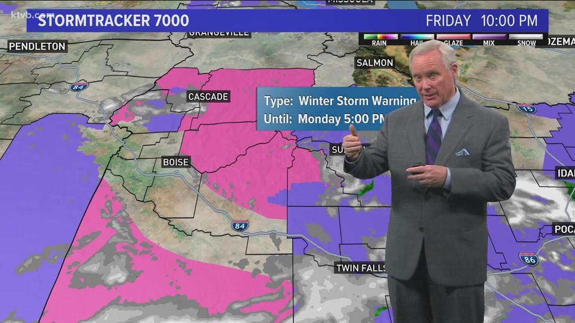 Snow squall warning issued by National Weather Service Boise