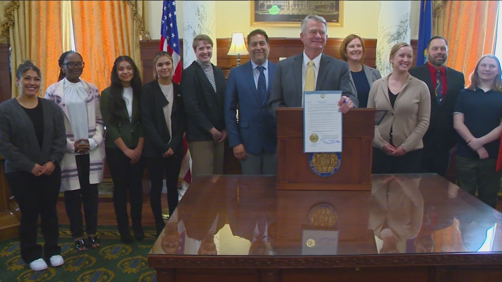The proclamation designates Nov. 8 as First Generation to College Day in Idaho.