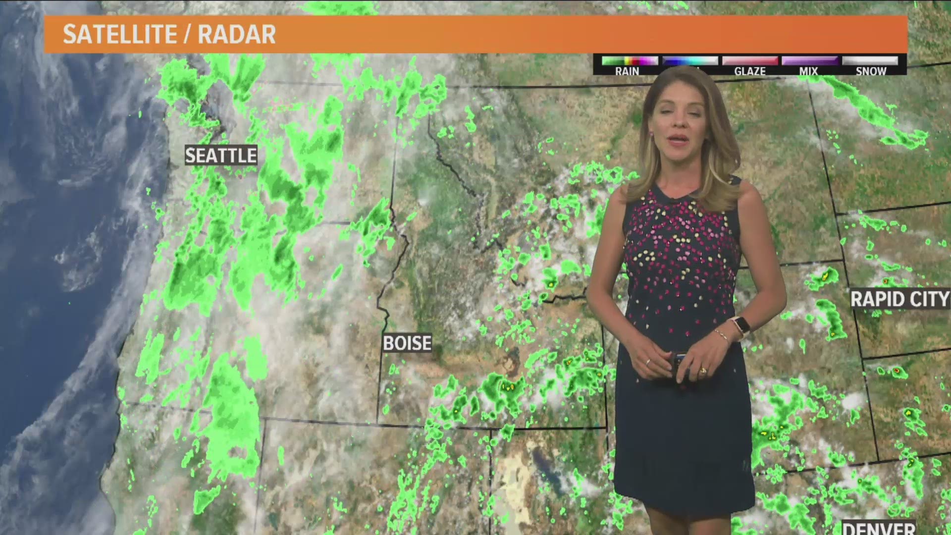 Bri Eggers say temps will return to near normal and rain is headed our way.