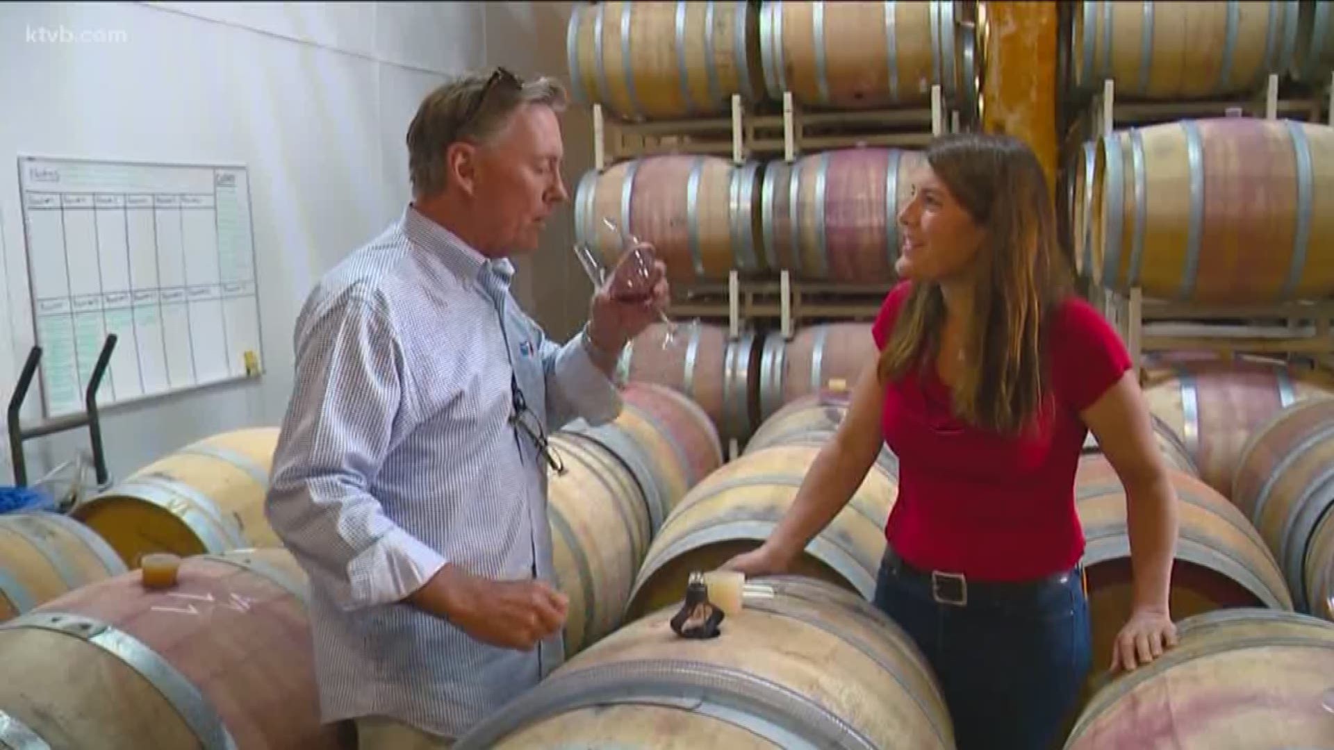 Mark Johnson highlights Idaho's up and coming wine industry.