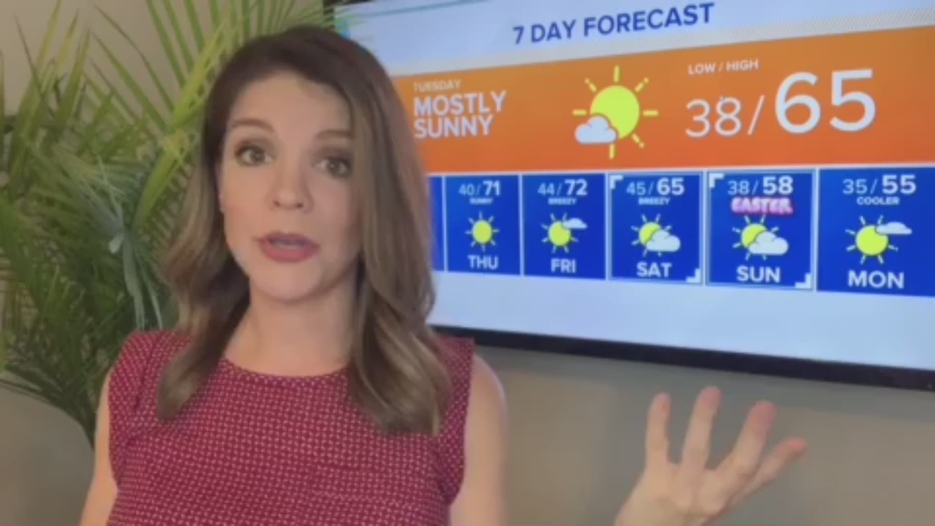 KTVB meteorologist Bri Eggers shows us around her in-home weather studio, which shares a room with her child's playroom.