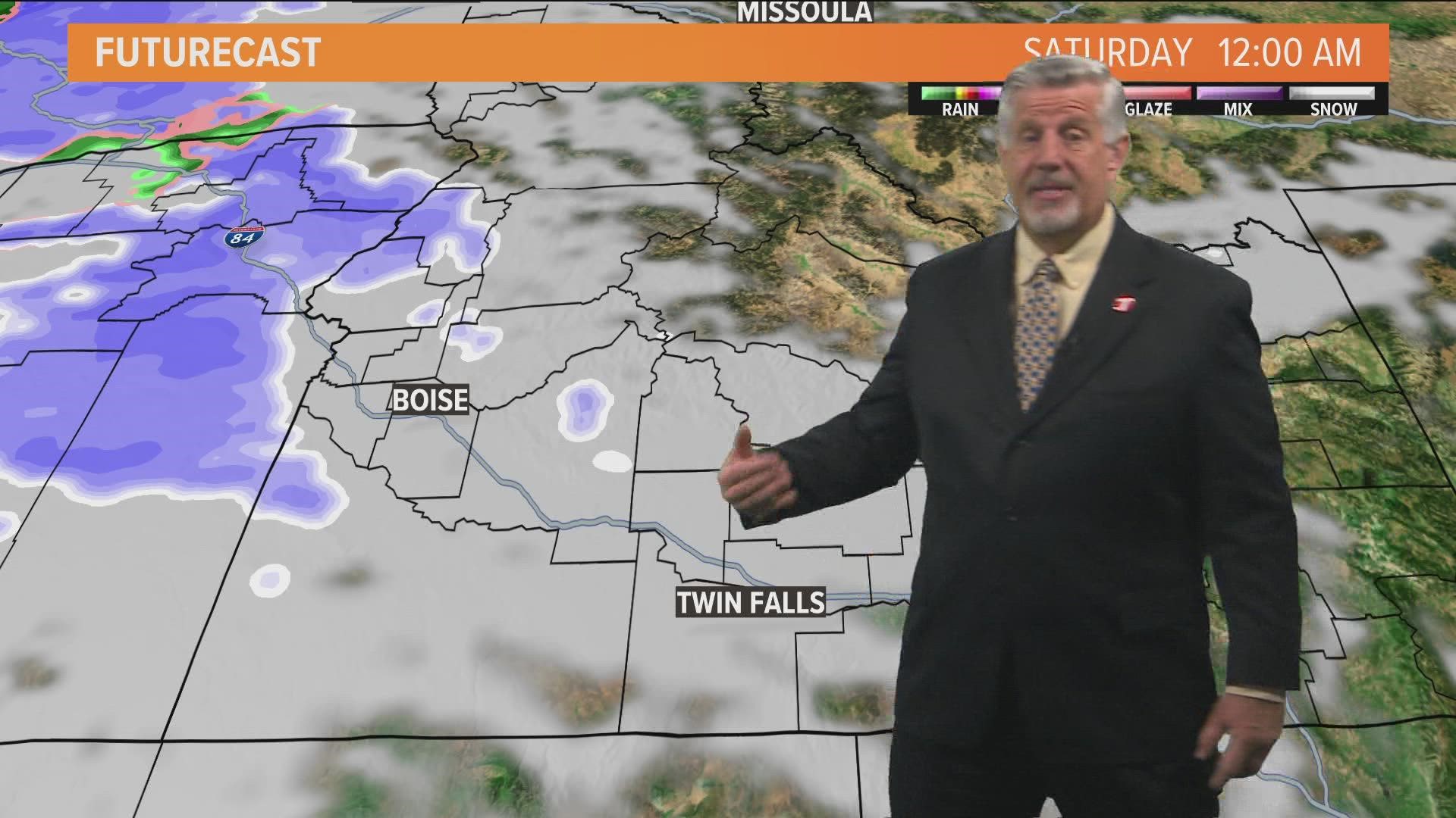 KTVB First Alert Weather Friday, Dec. 9, 2022, in Boise, Idaho, with meteorologist Jim Duthie.