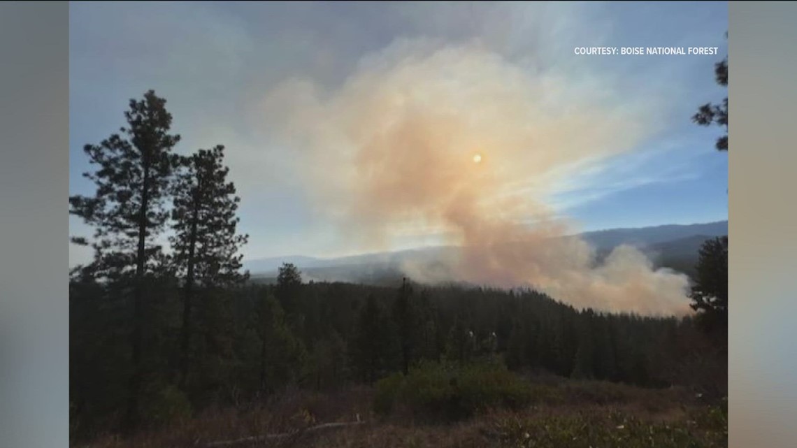 Almost three-fourths of fires Idaho state officials tracked in
