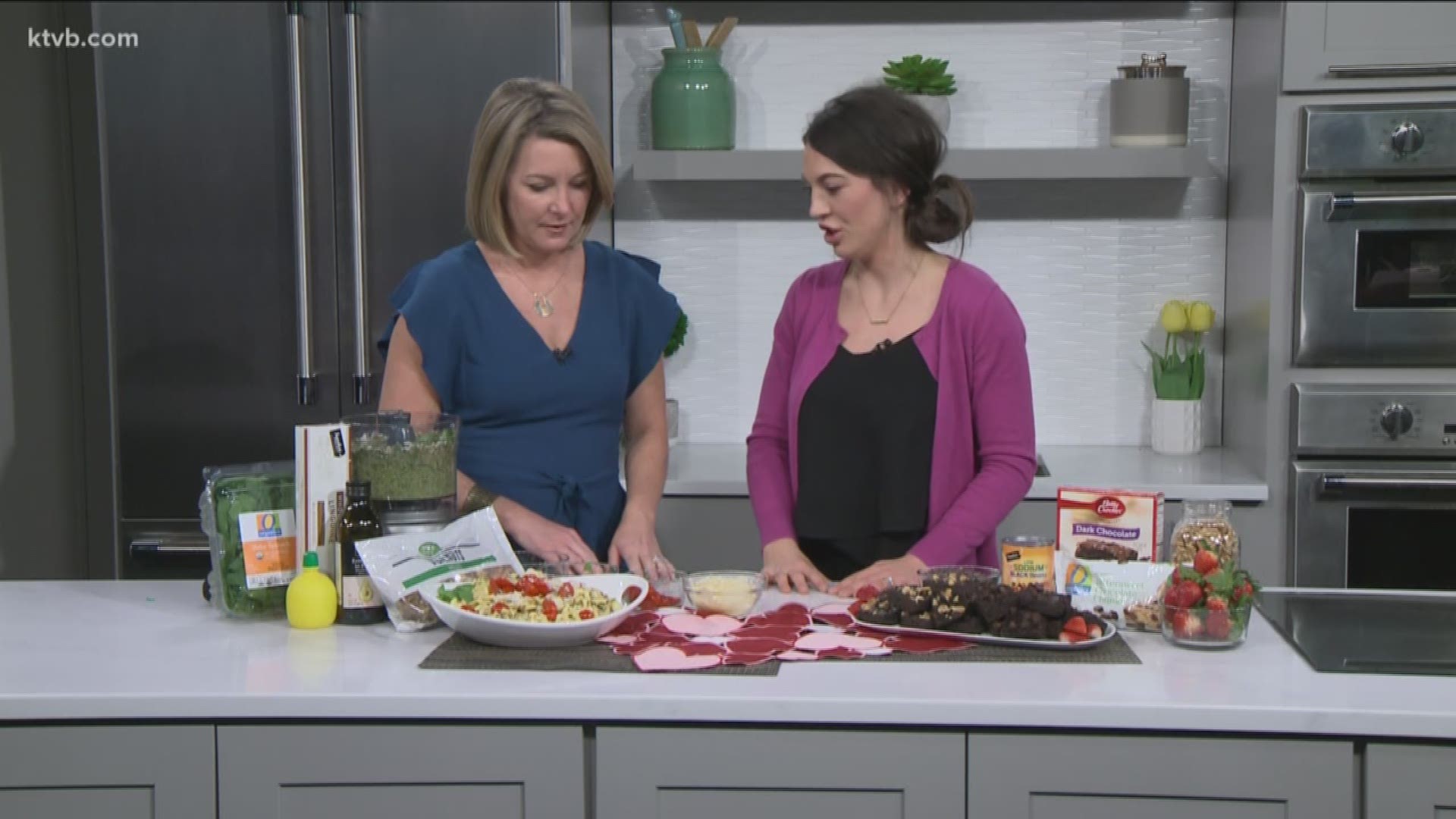 Dietitian Molly Tevis has two healthy recipes you can make at home.