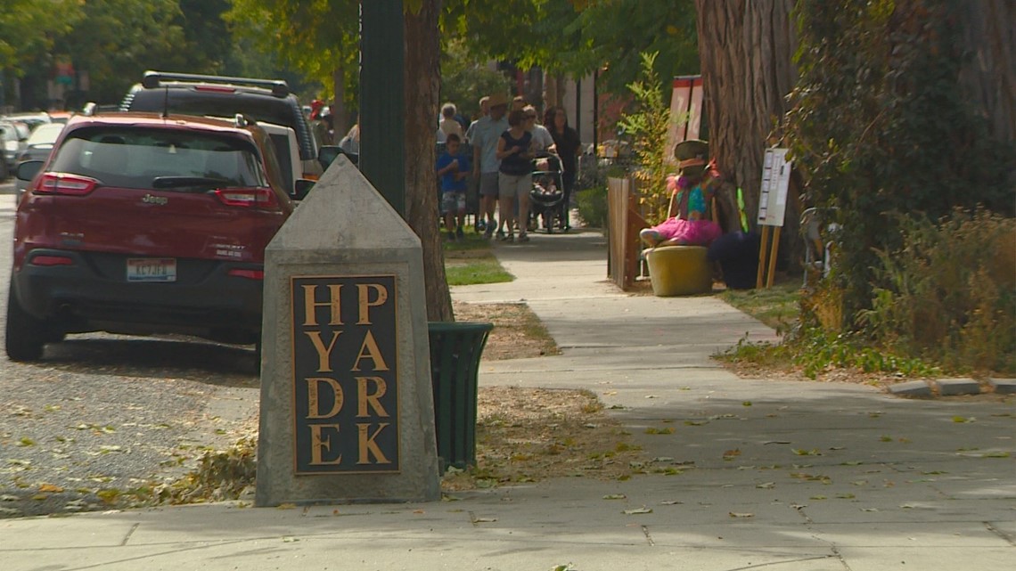 Where did 'Hyde Park' in Boise get its name?