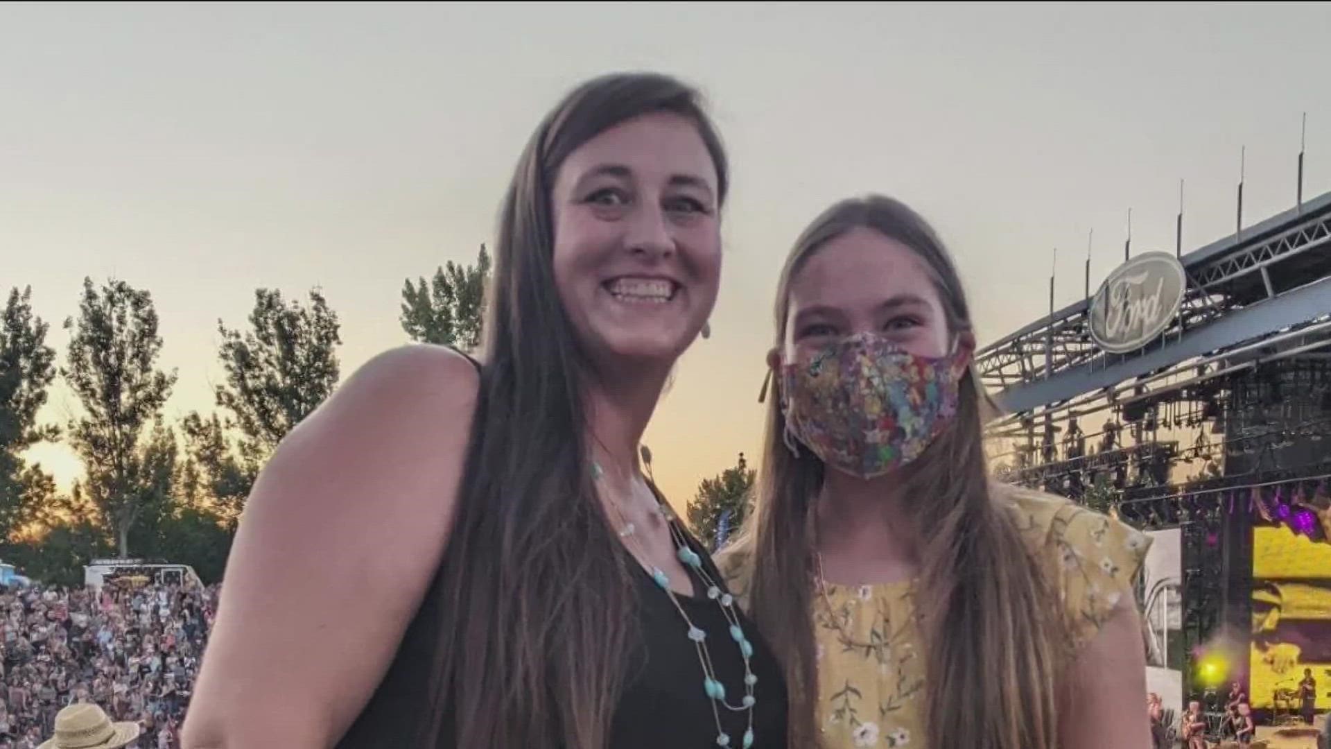 12-year-old Charlize Adams was recently deemed cancer free, and her mom wanted to take her to The Chicks concert to celebrate. What happened next is incredible!