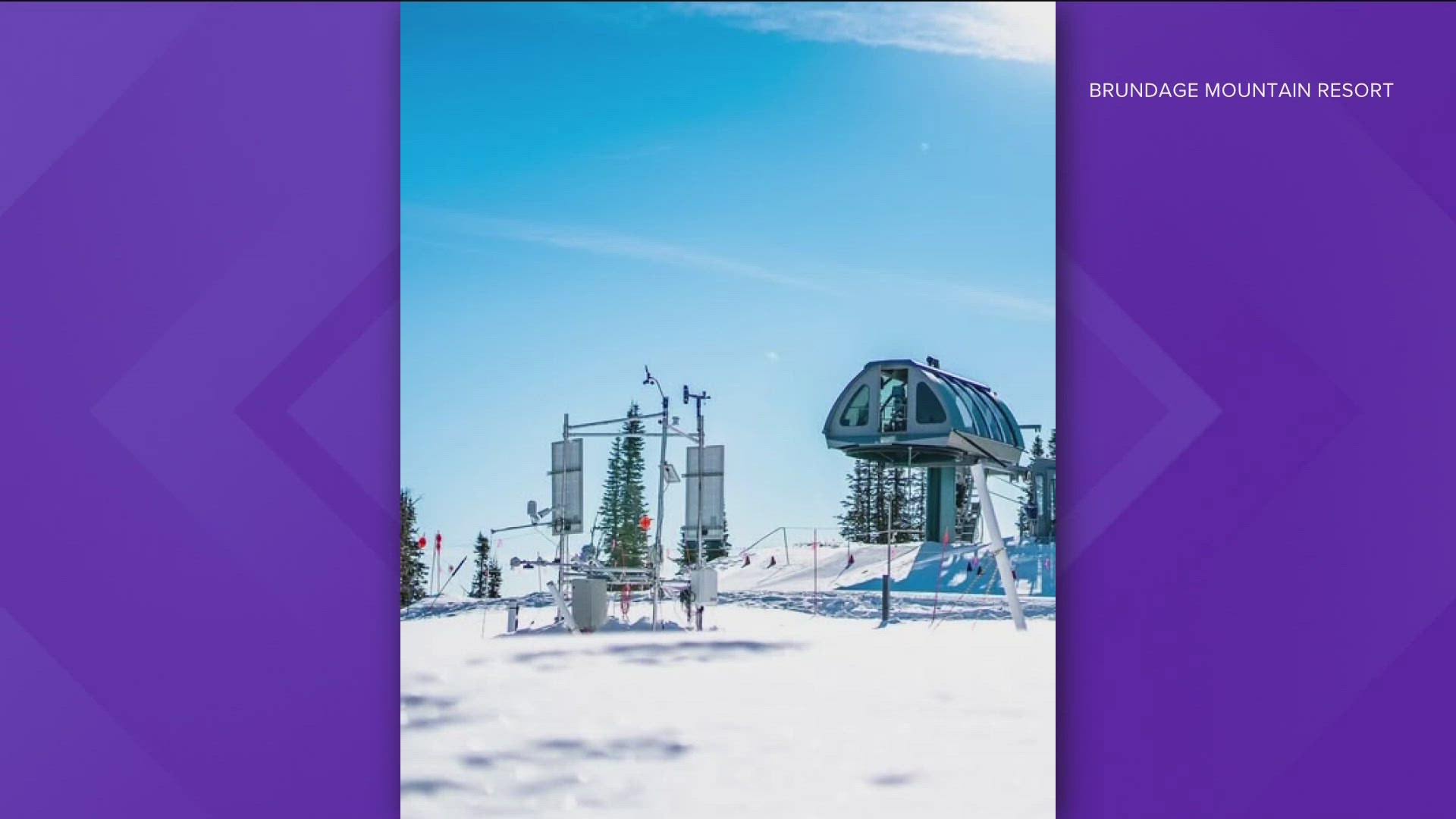 Boise State and Brundage Mountain's new weather station enhances snow data and improves skier safety.