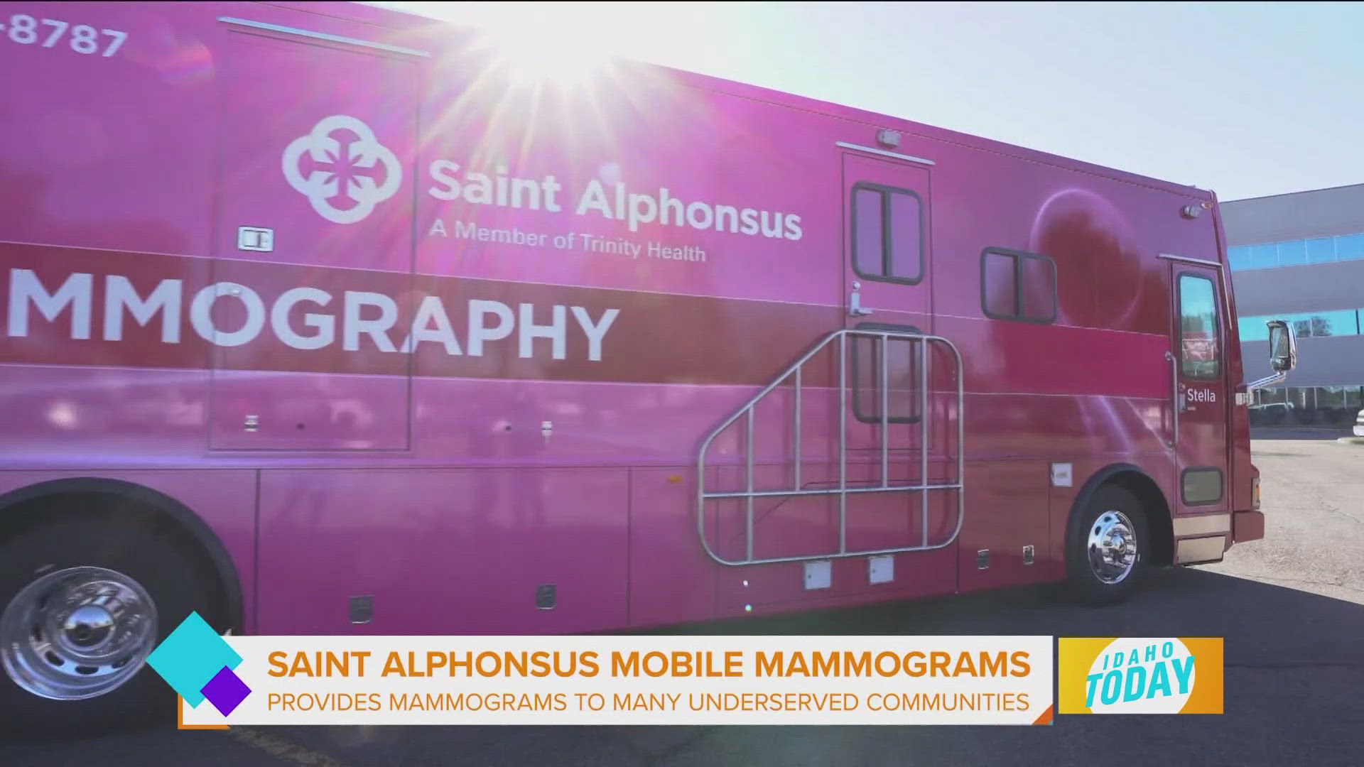 It's just less stressful to get your mammogram on a bus