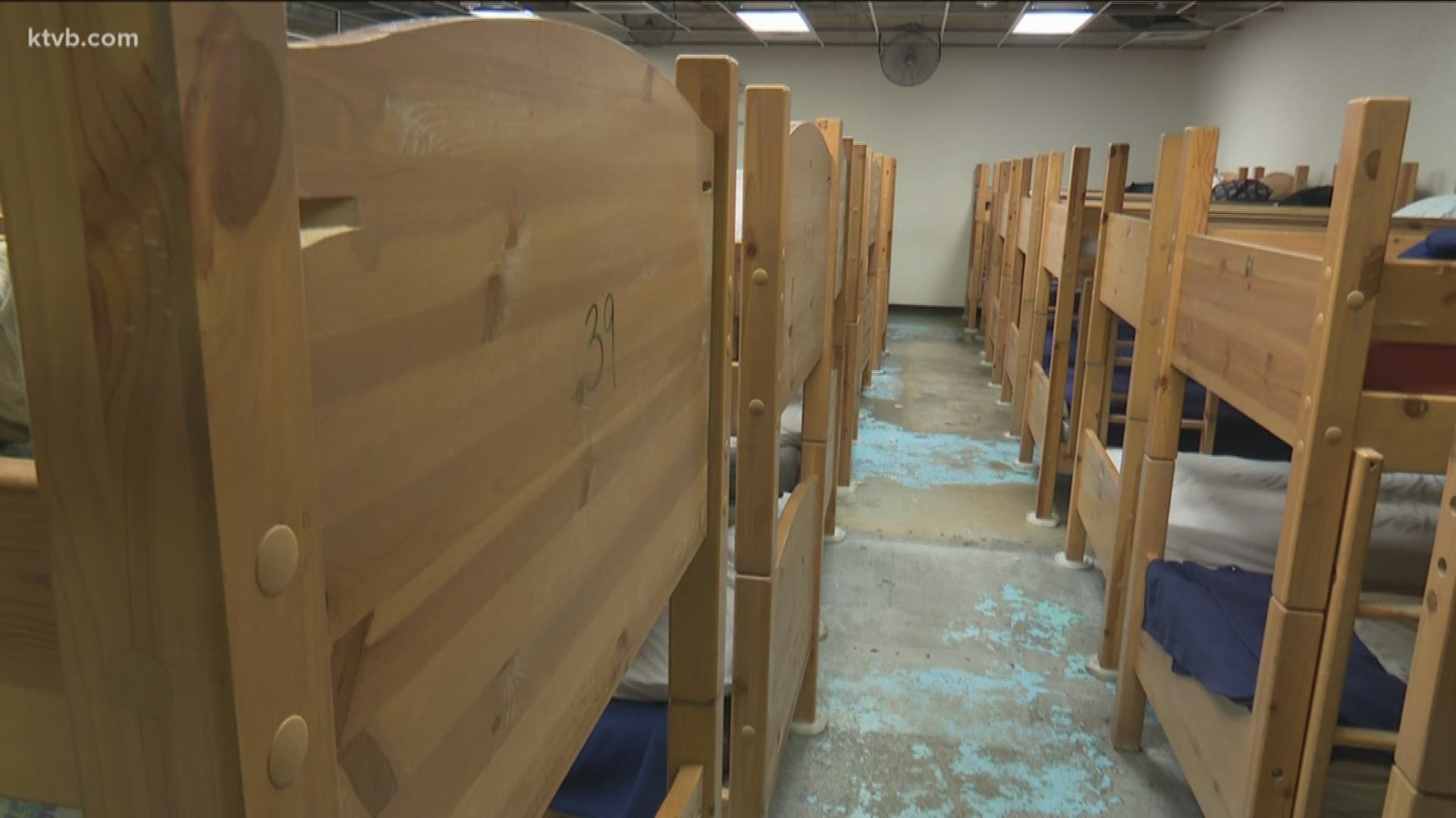 The high price of rent in the Boise area is forcing some people into homeless shelters.
