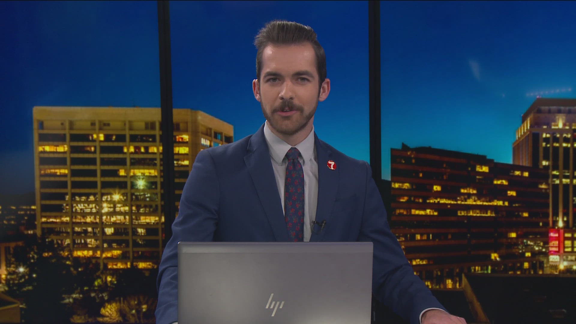 The anchor spent three years at KTVB. This is his final goodbye. We wish him well.