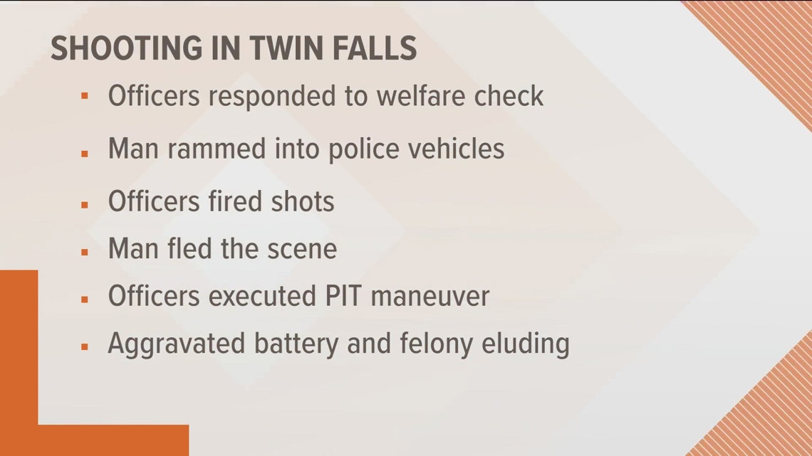 Twin Falls suspect in custody after ramming police cars, fleeing scene ...