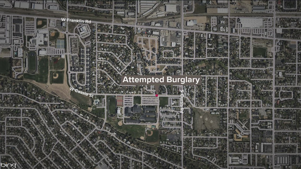 Police Boise Home Burglary Suspect Barricaded Self After Resident Helm