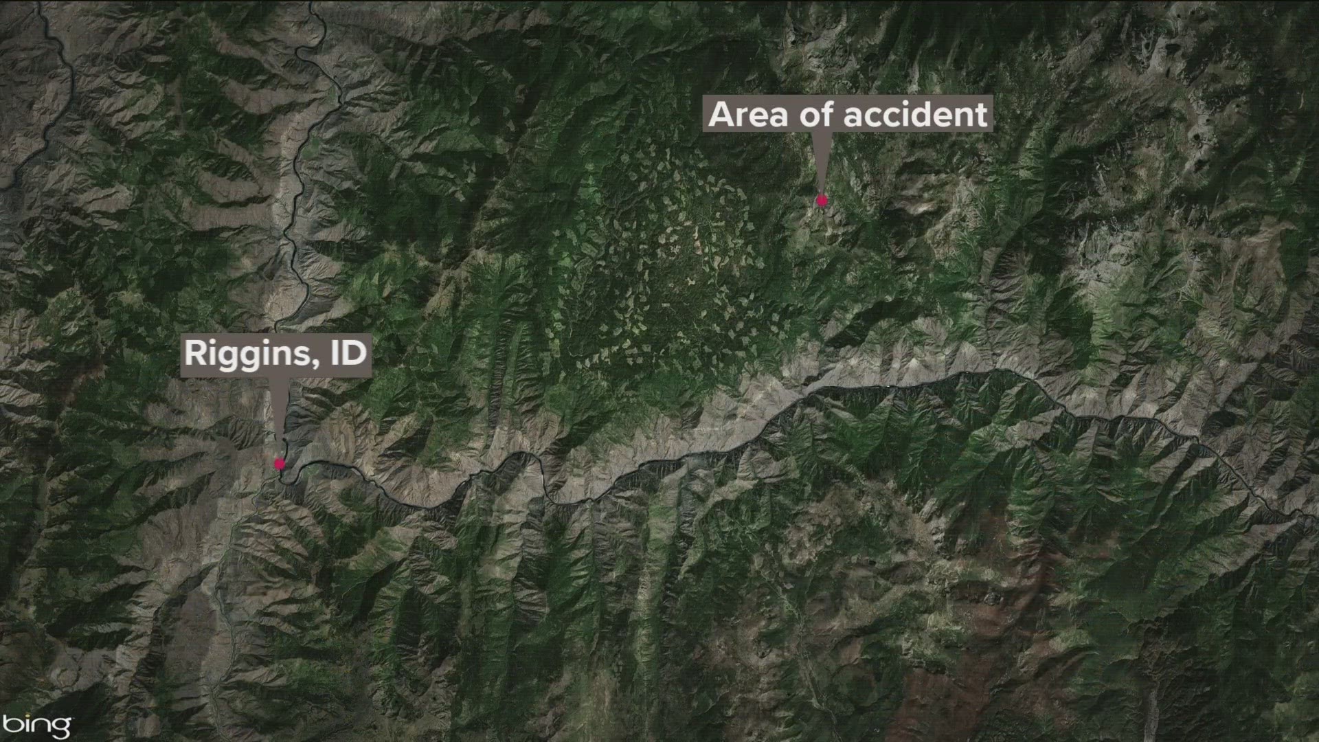 He sustained a severe head injury, hurt both ankles, a knee and a hip, the Idaho County Sheriff's Office said.