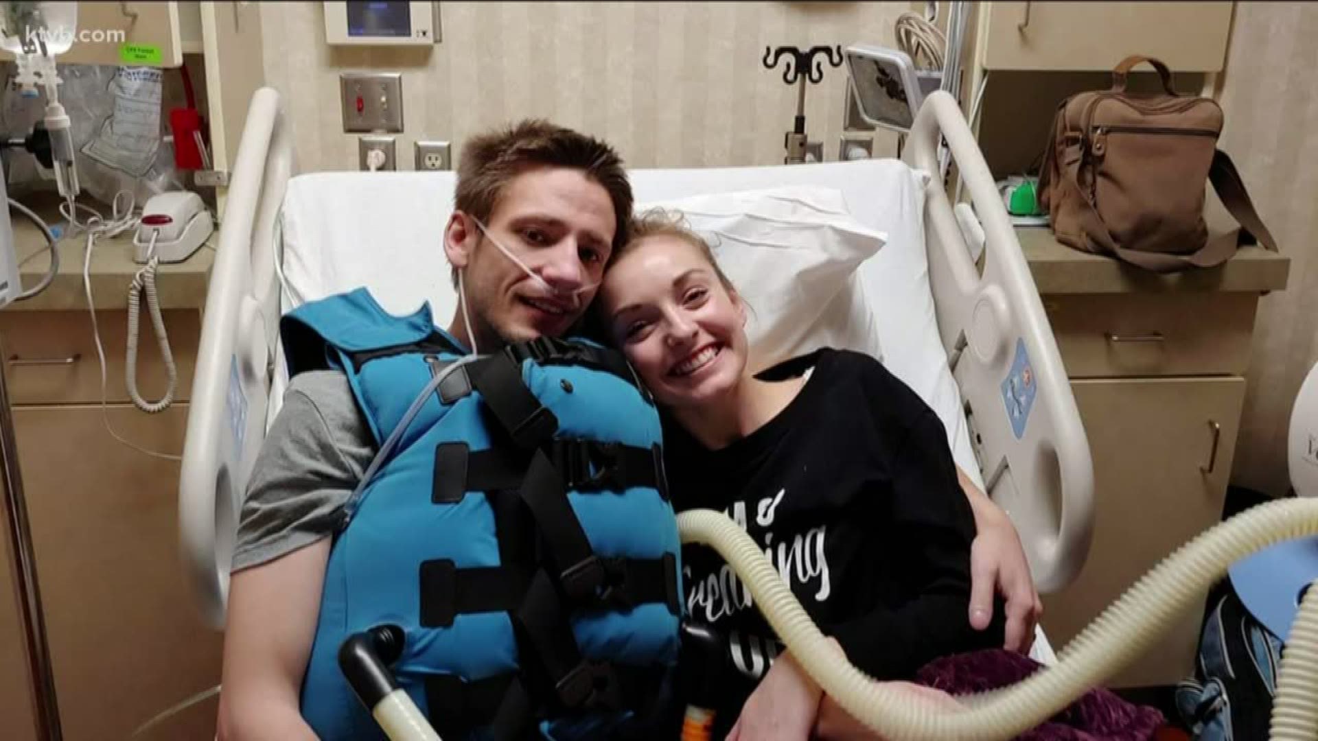 Kim Haskell, who was diagnosed with cystic fibrosis months after being born, is beating his doctors' life expectancy estimations. He was also able to find the love of his life, but it took his wife, Jaycie, some to time over her initial nervousness of the news.