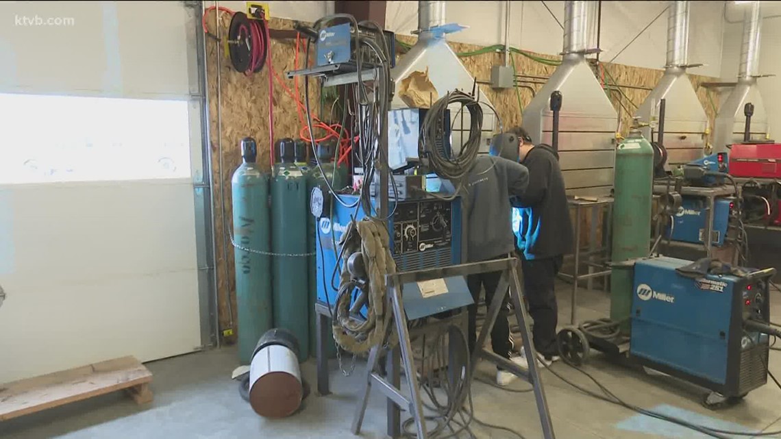 Idaho businesses partner with Caldwell trade school for more skilled